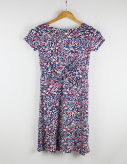 vestido estampado stradivarius