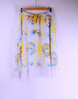 falda gasa cosmic s/44