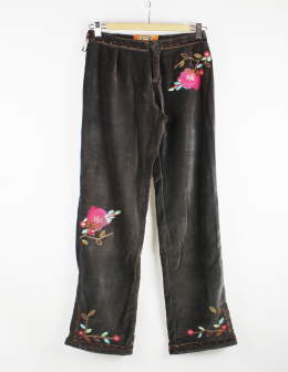 pantalon terciopelo espliego