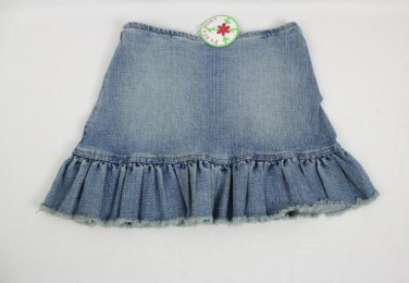 falda denim peace and love