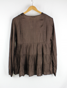 blusa satinada hhg