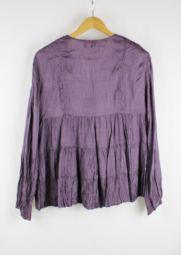 blusa satinada hhg
