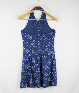 vestido camisero  halter mismash