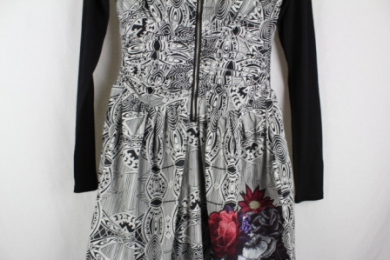 vestido drapeado smash