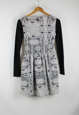 vestido drapeado smash