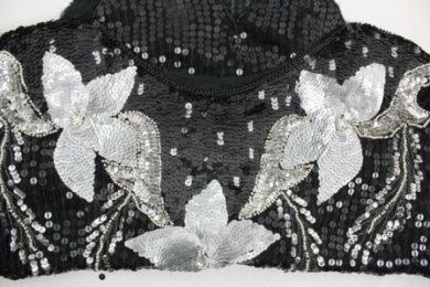 blusa fiesta paillettes