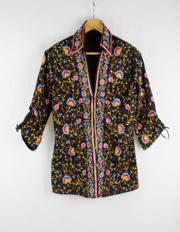 camisa bordada flamenco