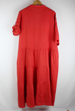 vestido lino 4x4