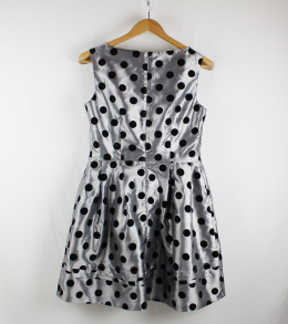 vestido lunares satinado mademoiselle r