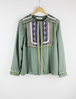 chaqueta etnica cherry