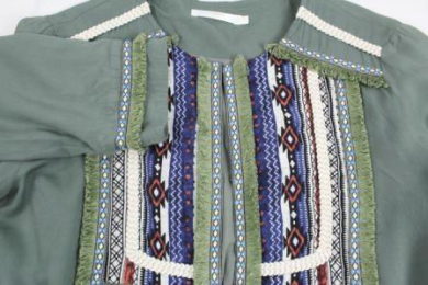 chaqueta etnica cherry