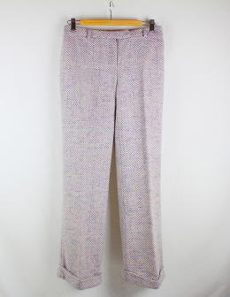 pantalon tweed lana caractere