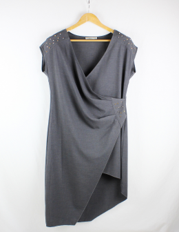 vestido tachuelas imperial