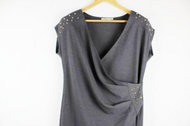 vestido tachuelas imperial