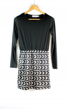 vestido punto elastico
