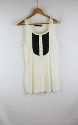 blusa paillettes ungaro fever