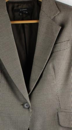 blazer pata de gallo zara
