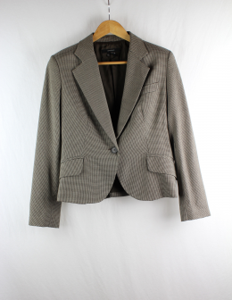 blazer pata de gallo zara