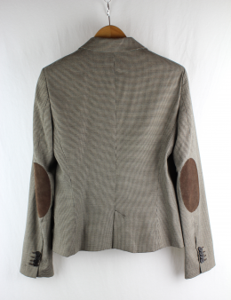 blazer pata de gallo zara