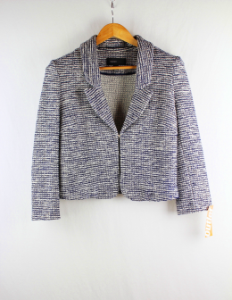 chaqueta tweed mango