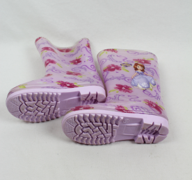 botas agua niña princesa sofia