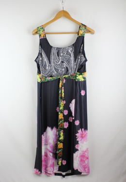 vestido tirantes punto roma