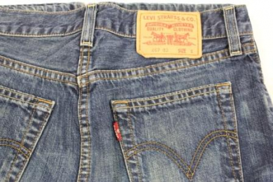 falda lapiz denim levis