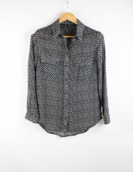 camisa gasa mango