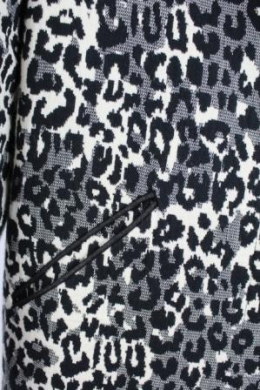 abrigo animal print mango