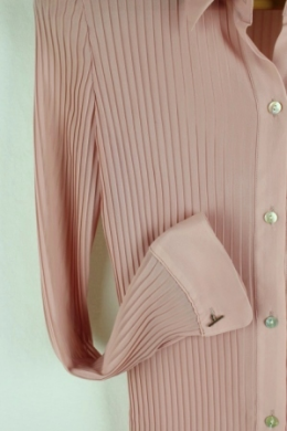 camisa plisada unit