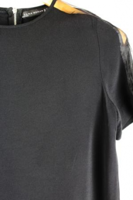 blusa s satinada zara