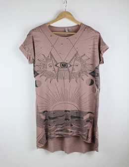 vestido oversize punto hym