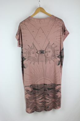 vestido oversize punto hym