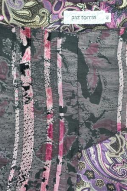 falda gasa paisley paz torras