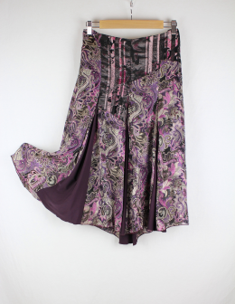 falda gasa paisley paz torras