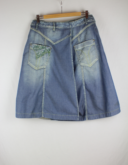 falda denim reversible  miss sixty