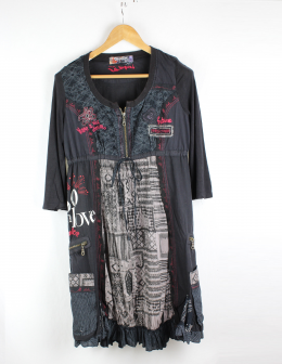 vestido desigual
