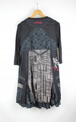 vestido desigual
