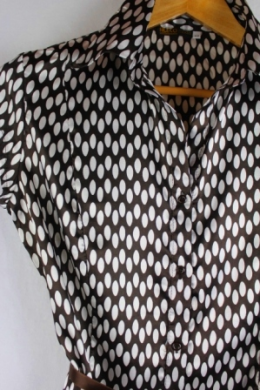 blusa 42 satinada aleco moda