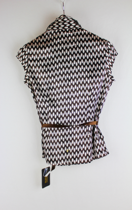 blusa 42 satinada aleco moda