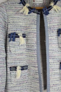 chaqueta 42 tweed silvia godino