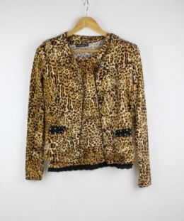 jersey animal print asimetrico m/40