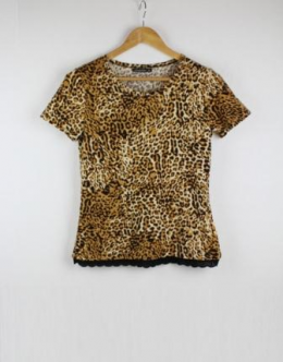 jersey animal print asimetrico m/40