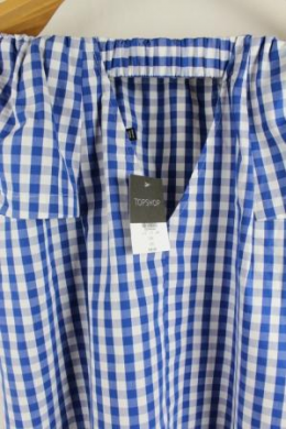 blusa cuadros topshop 42-44