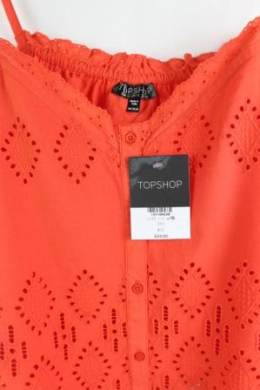 blusa tirantes bordada topshop 44-46