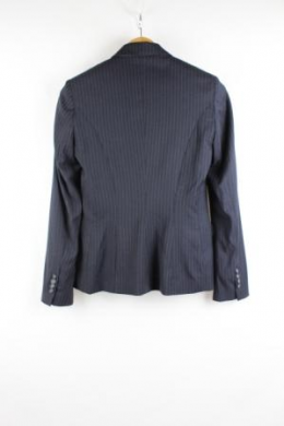 blazer rayas mango 38