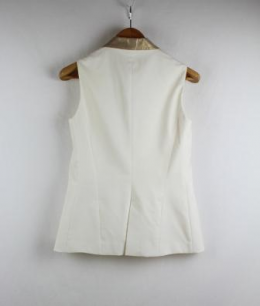 blazer sin mangas mango m
