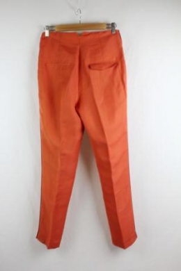 pantalon lino mango 38
