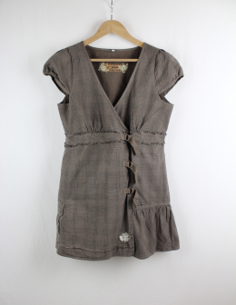 vestido cruzado banana moon 40