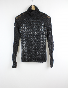 blusa encaje y eco peil custo barcelona m